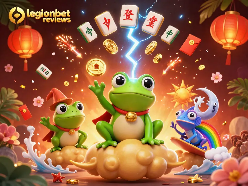 Experience legionbet reviews via vibrant 3D casino illustration showcasing a lively gaming atmosphere.
